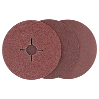 Bosch Accessoires Fiberschijvenset Ø125mm | Bm | Ongeperf | Span | 12-delig - 2609256254