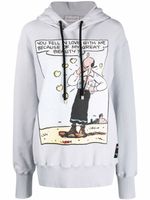 Moncler hoodie Olive Oyl en coton - Bleu