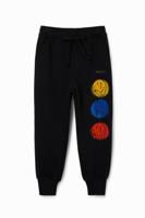 Joggingbroek Smiley Originals ® - BLACK - 11/12 Joggingbroek Smiley Originals ® - BLACK - 11/12