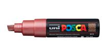 uni-ball Paint Marker op waterbasis Posca PC-8K rood metaal - thumbnail