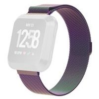 Fitbit Versa 1 / 2 & Lite milanese bandje - Maat: Small - Multicolor