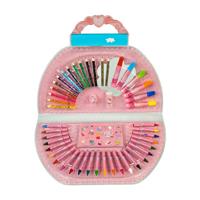 Undercover Kleurkoffer peppa pig, 51dlg.