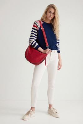 Skinny enkeljeans - WHITE - 36 Skinny enkeljeans - WHITE - 36