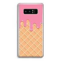Ice cream: Samsung Galaxy Note 8 Transparant Hoesje