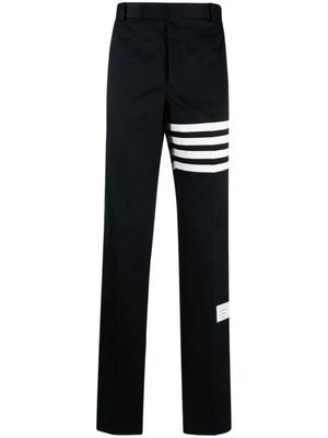 Thom Browne pantalon à 4 bandes signature - Bleu
