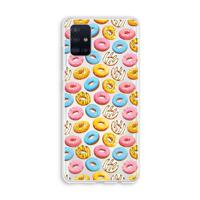 Pink donuts: Galaxy A51 4G Transparant Hoesje