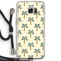 Paradise: Samsung Galaxy S7 Edge Transparant Hoesje met koord
