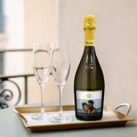 Wijn met bedrukt etiket - Riondo Prosecco Spumante
