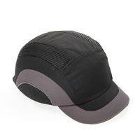 Stootpet baseball zwart/grijs a1+ Stootpet baseball zwart/grijs a1+