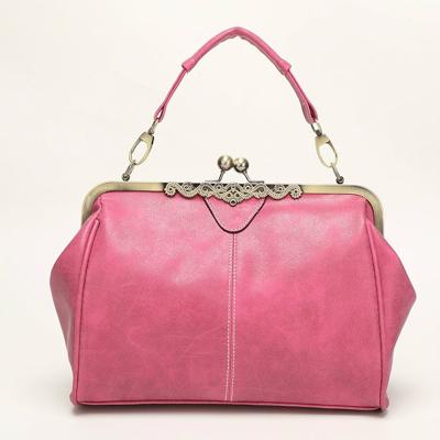 Vrouwen handtassen messenger bags Retro Schoudertas (Rose rood)