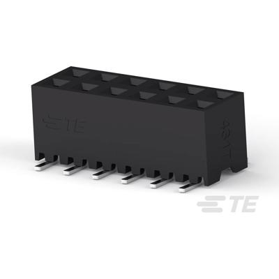 TE Connectivity 1-2314846-2 Female header, inbouw (standaard) Inhoud: 1 stuk(s) Tube