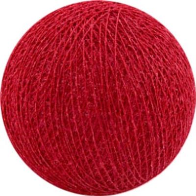 25 losse Cotton Ball's (Rood)