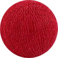 25 losse Cotton Ball’s (Rood) - thumbnail