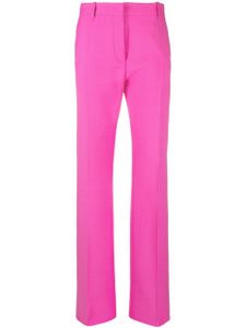 Valentino Garavani pantalon de tailleur en laine mélangée - Rose