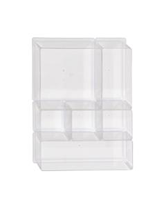 HEMA Lade Organizer 30x22.5x5.5 6-delig (Transparant)