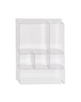 HEMA Lade Organizer 30x22.5x5.5 6-delig (Transparant)