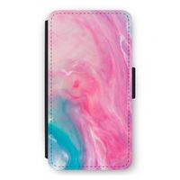 Roze explosie: iPhone 12 mini Flip Hoesje