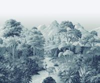 Dutch Wallcoverings Designology - Mural Malvern Teal - Blauw Dutch Wallcoverings Designology - Mural Malvern Teal - Blauw