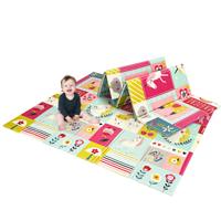 Baby Kruipmat Speelkleed Opvouwbare Babymat Dubbelzijdig Speelkleed Rood 200 x 180 x 1,4cm