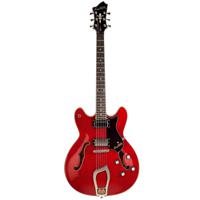 Hagstrom Viking Wild Cherry Transparent elektrische gitaar - thumbnail