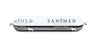 Sanimed Clinical Choice Pure Eend worst natvoeding hond 400 gram