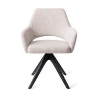 Jesper Home Yanai eetkamerstoel Pigeon revolve oak black