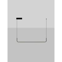 Lyora Strakke hanglampStrita zwart enkel - 9001102