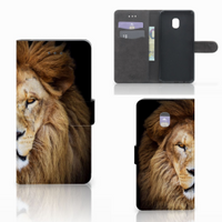 Samsung Galaxy J7 (2018) Telefoonhoesje met Pasjes Leeuw - thumbnail