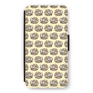 Slapende poes: iPhone 11 Pro Max Flip Hoesje