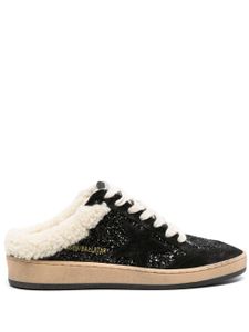 Golden Goose baskets Ball Star Sabot en daim - Noir