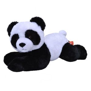 Pluche zwart/witte panda beer/beren knuffel 30 cm speelgoed   -