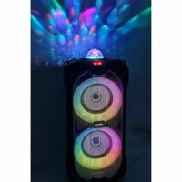 Bluetooth Luidspreker met Karaokemicrofoon Inovalley Zwart Bluetooth luidspreker