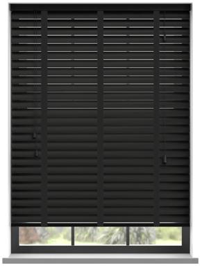 Aluminium Jaloezie 50mm met ladderband - Prime Zwart