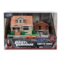 Jada Toys Jada fast & furious nano dom's huis diorama met voertuigen