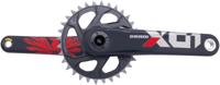 SRAM crankstel "x01 eagle" crankset x01 eagle 32t boost 175mm oxy red