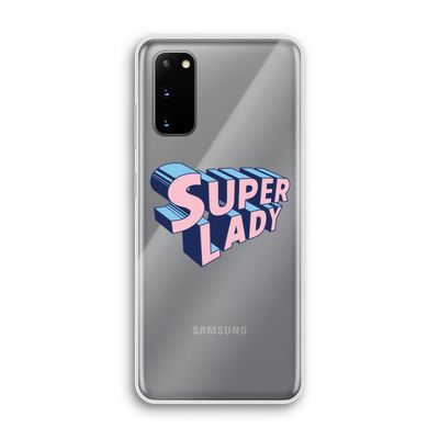 Superlady: Samsung Galaxy S20 Transparant Hoesje