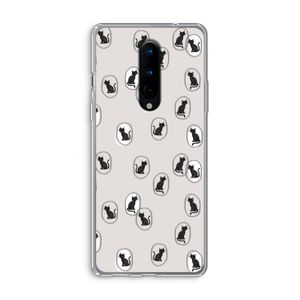 Miauw: OnePlus 8 Transparant Hoesje