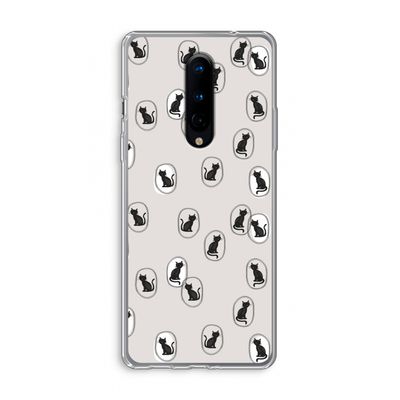 Miauw: OnePlus 8 Transparant Hoesje