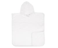 The One Baby Poncho met Capuchon Wit The One Baby Poncho met Capuchon Wit