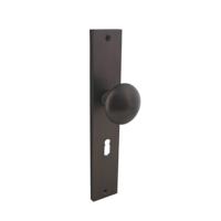 Intersteel KnopschildKurano sleutelgat 56mm antraciet - 0029.212824 - thumbnail