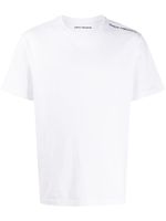 Rabanne t-shirt à logo imprimé - Blanc