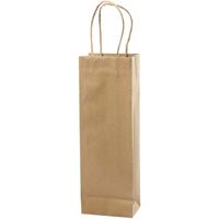 Creativ Company Papieren zakken, h: 36 cm, b: 13x8 cm, 125 gr, bruin, 10 stuk/ 1 doos