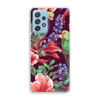 Papegaaien: Samsung Galaxy A73 Transparant Hoesje