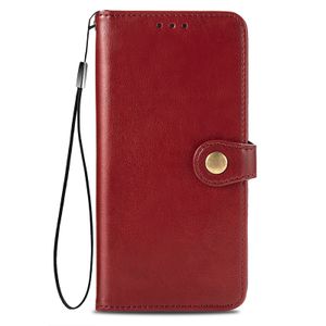 iPhone SE 2022 hoesje - Bookcase - Pasjeshouder - Portemonnee - Kunstleer - Rood
