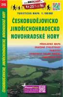 Fietskaart 215 Českobudějovicko, Jindřichohradecko | Shocart