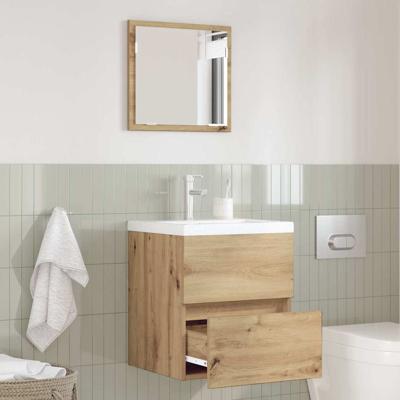 Badkamerkast Artisan Eiken 41 x 38.5 x 45 cm Bewerkt hout