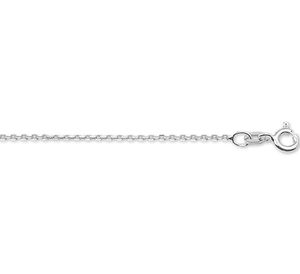 TFT Collier Witgoud Anker Gediamanteerd 1,1 mm 41 + 4 cm