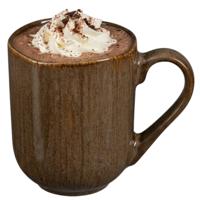 Mica Decorations Koffiemok / theemok Nusa - bruin - 220 ml - mokken - keramiek