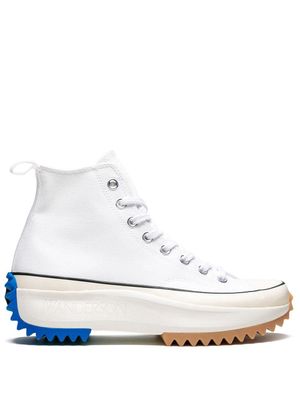 JW Anderson baskets Run Star Converse - Blanc