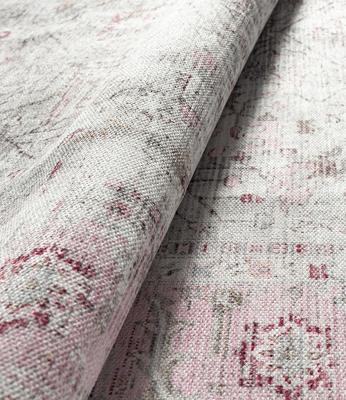 Laagpolig Vintage Vloerkleed Edessa Cream/Roze-160 x 230 cm